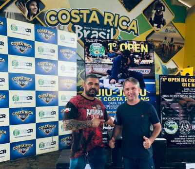 Imagem da notícia Projeto Pequeno Samurai, Grande Guerreiro de Figueirão se destaca no 1º Open Costa Rica de Jiu-Jitsu